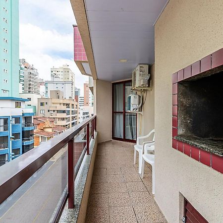 Apto Pe Na Areia Vista Mar Em Meia Praia Evb308 Itapema Εξωτερικό φωτογραφία
